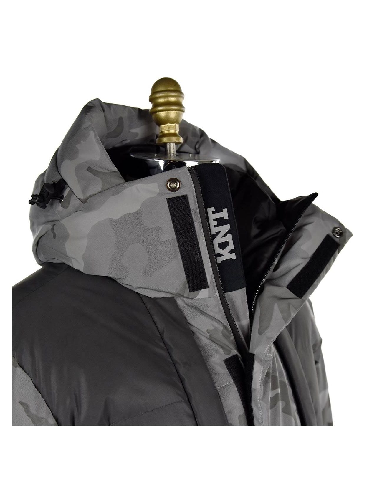 KNT Kiton Grey Pes Pa Coat