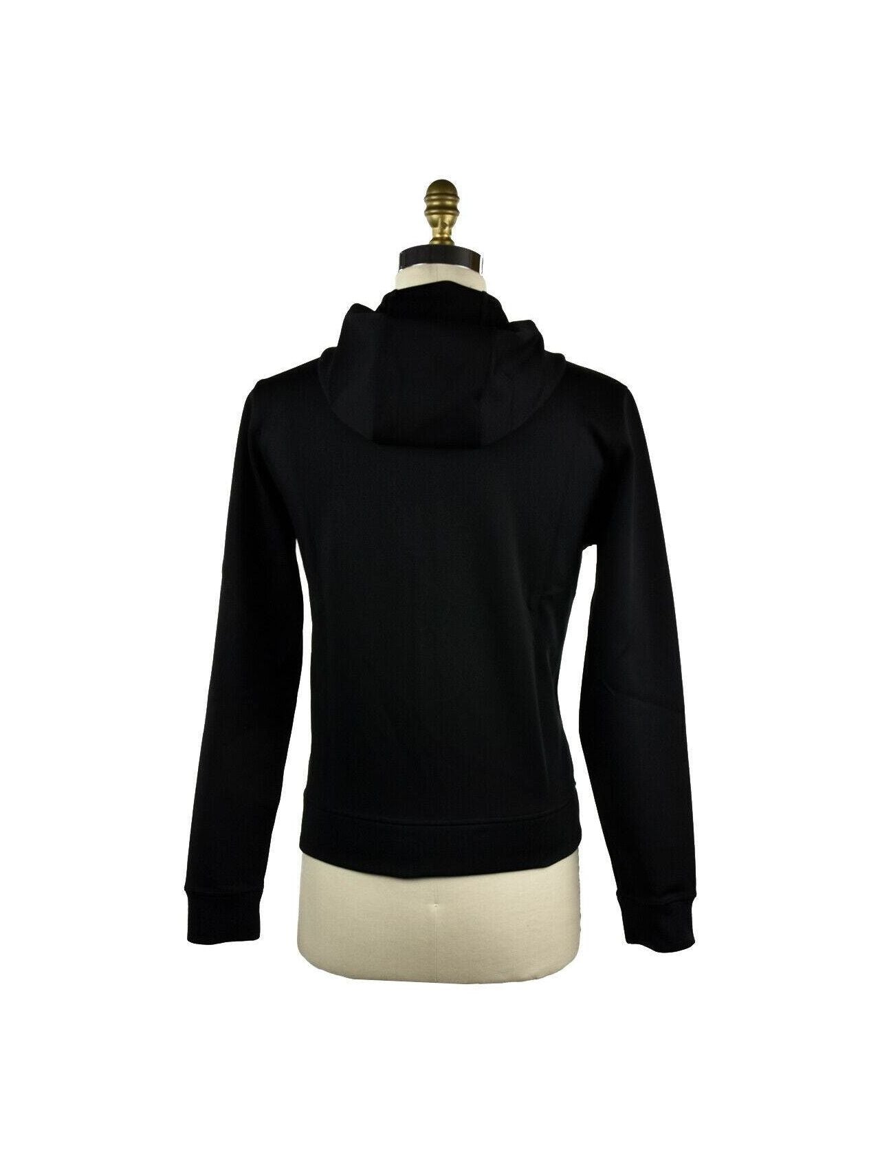 KNT Kiton Black Pl Cotton Pa Ea Coat
