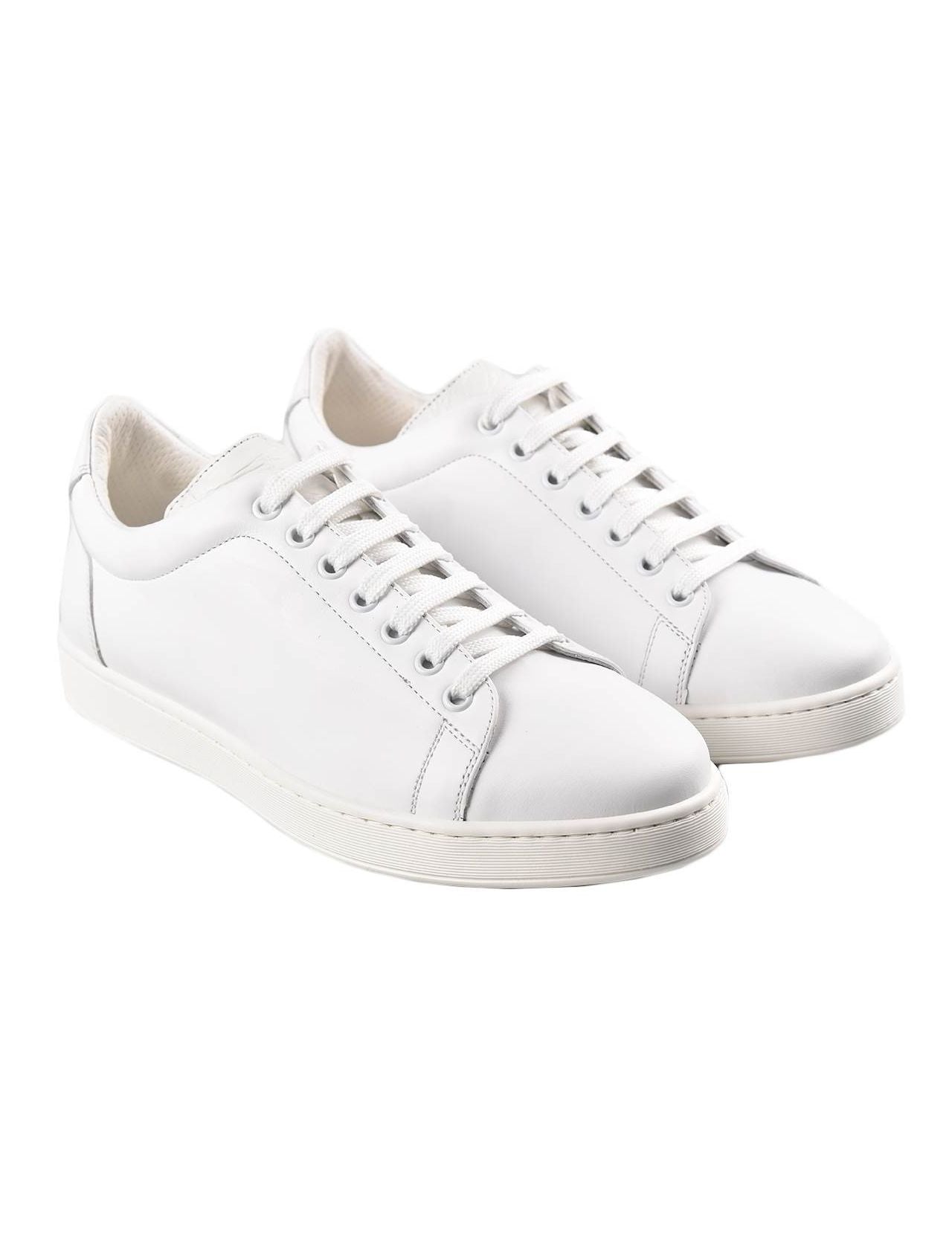 Kiton White Crocodile Calfskin Shoes