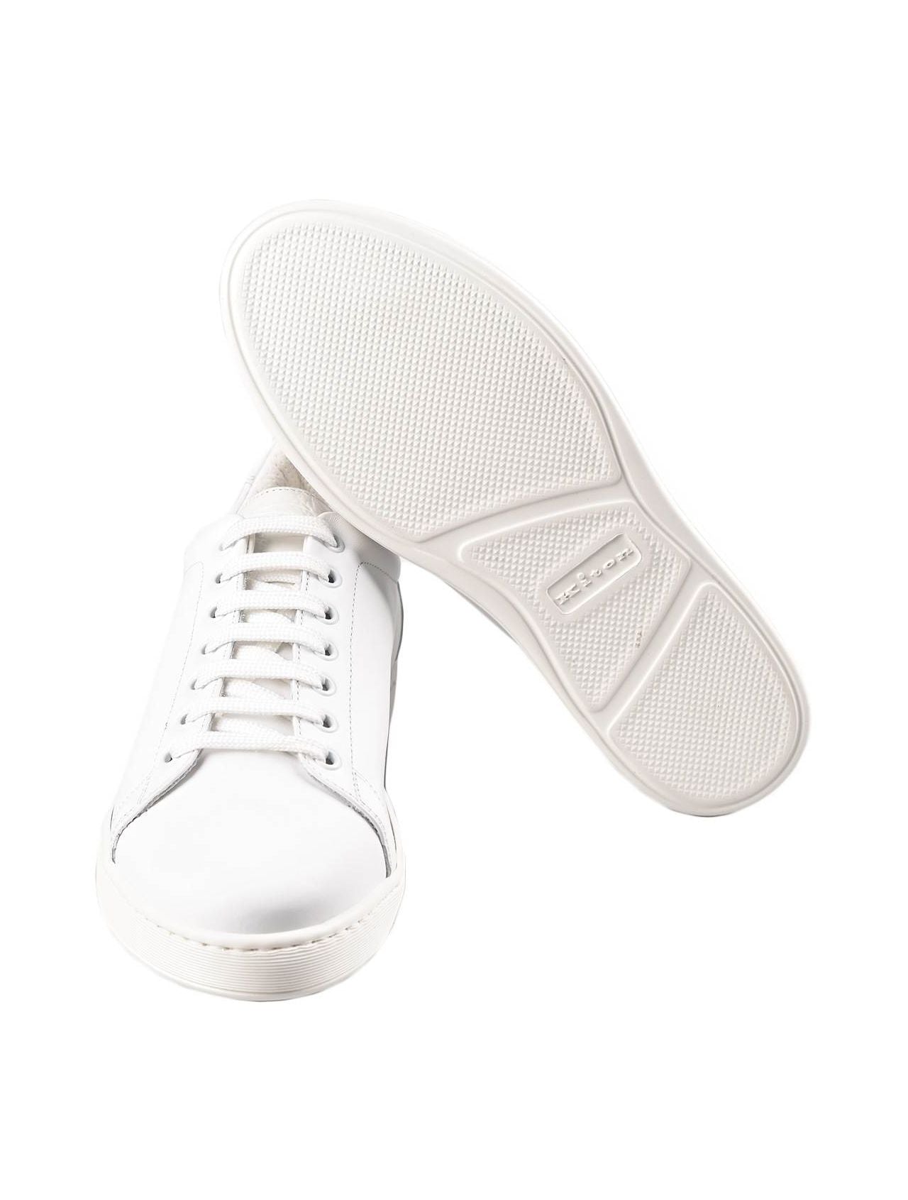 Kiton White Crocodile Calfskin Shoes