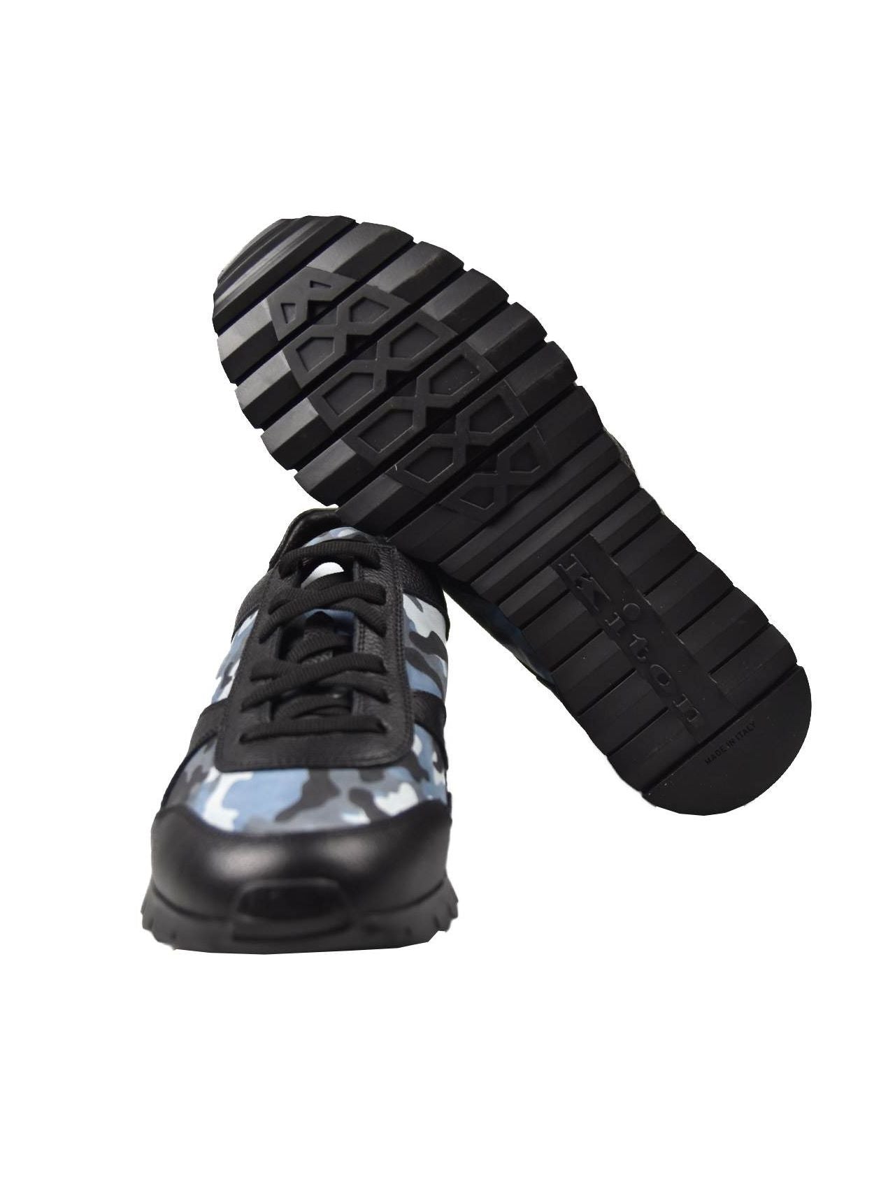 Kiton Multicolor Cotton Pl Pu Shoes VLAZ