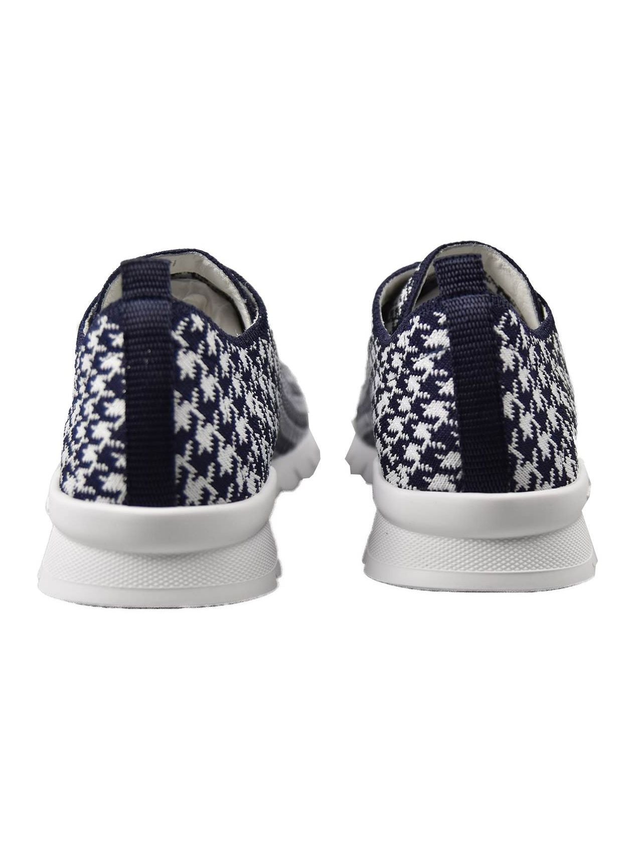 Kiton Blue White Pl Pa Shoes FITS
