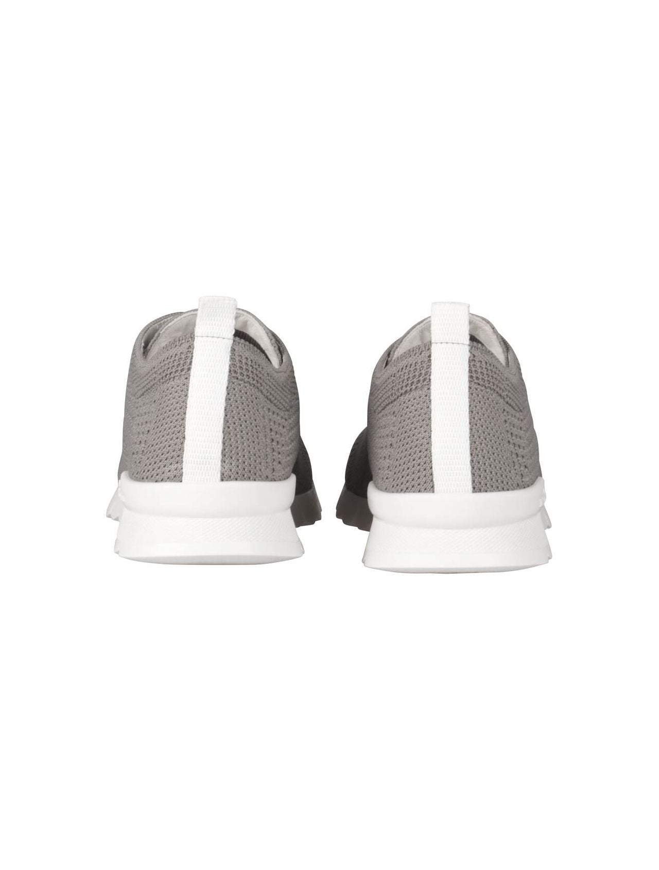 Kiton Dark Gray Cotton Ea Sneakers FITS