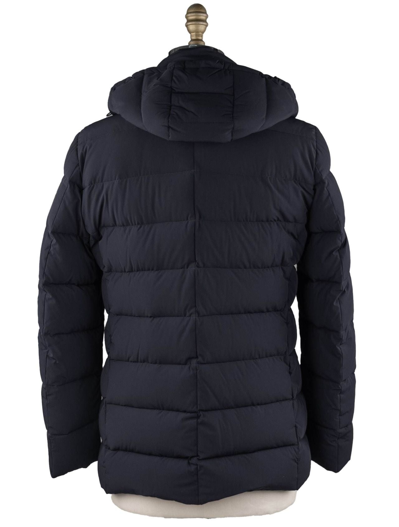 MooRER Dark Blue Pa Pl Coat