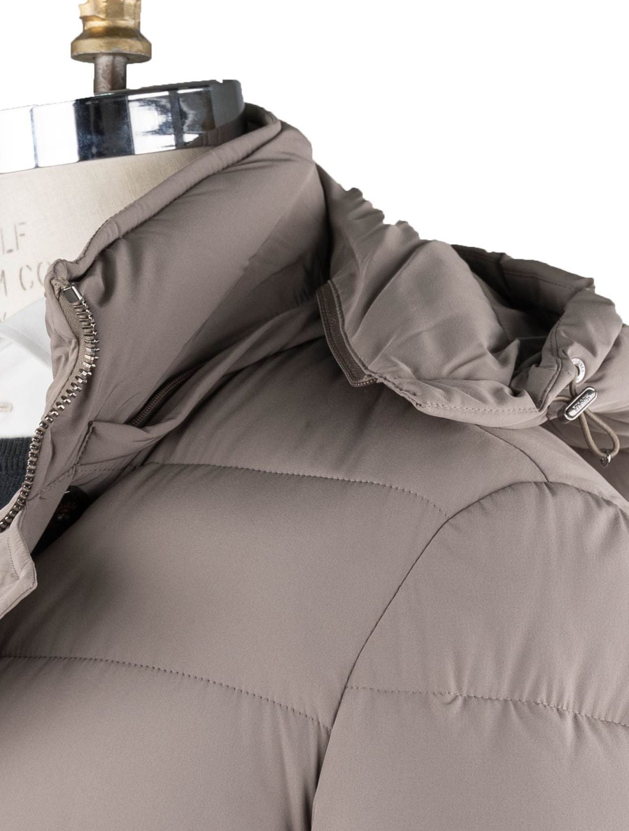MooRER Taupe Pa Pl Coat