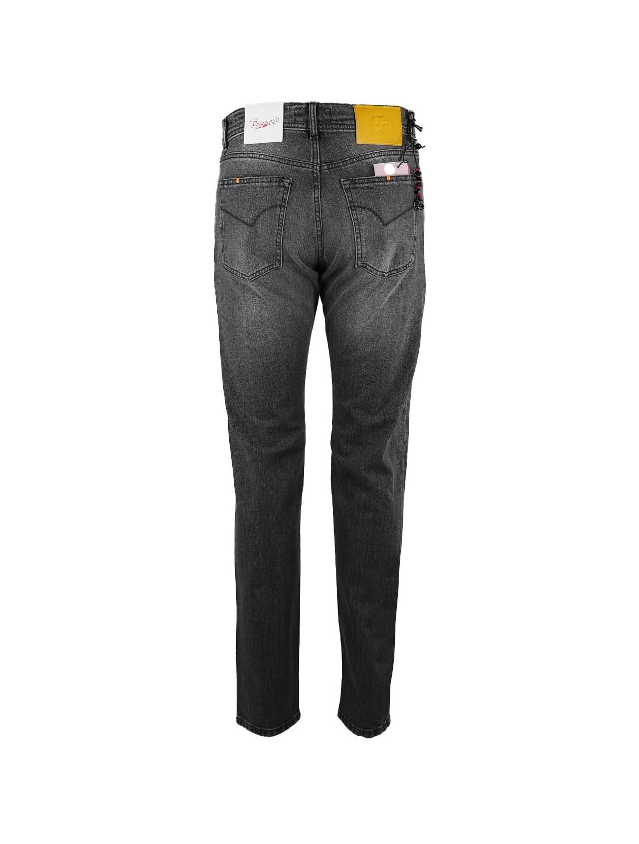 Marco Pescarolo Gray Cotton Ea Jeans