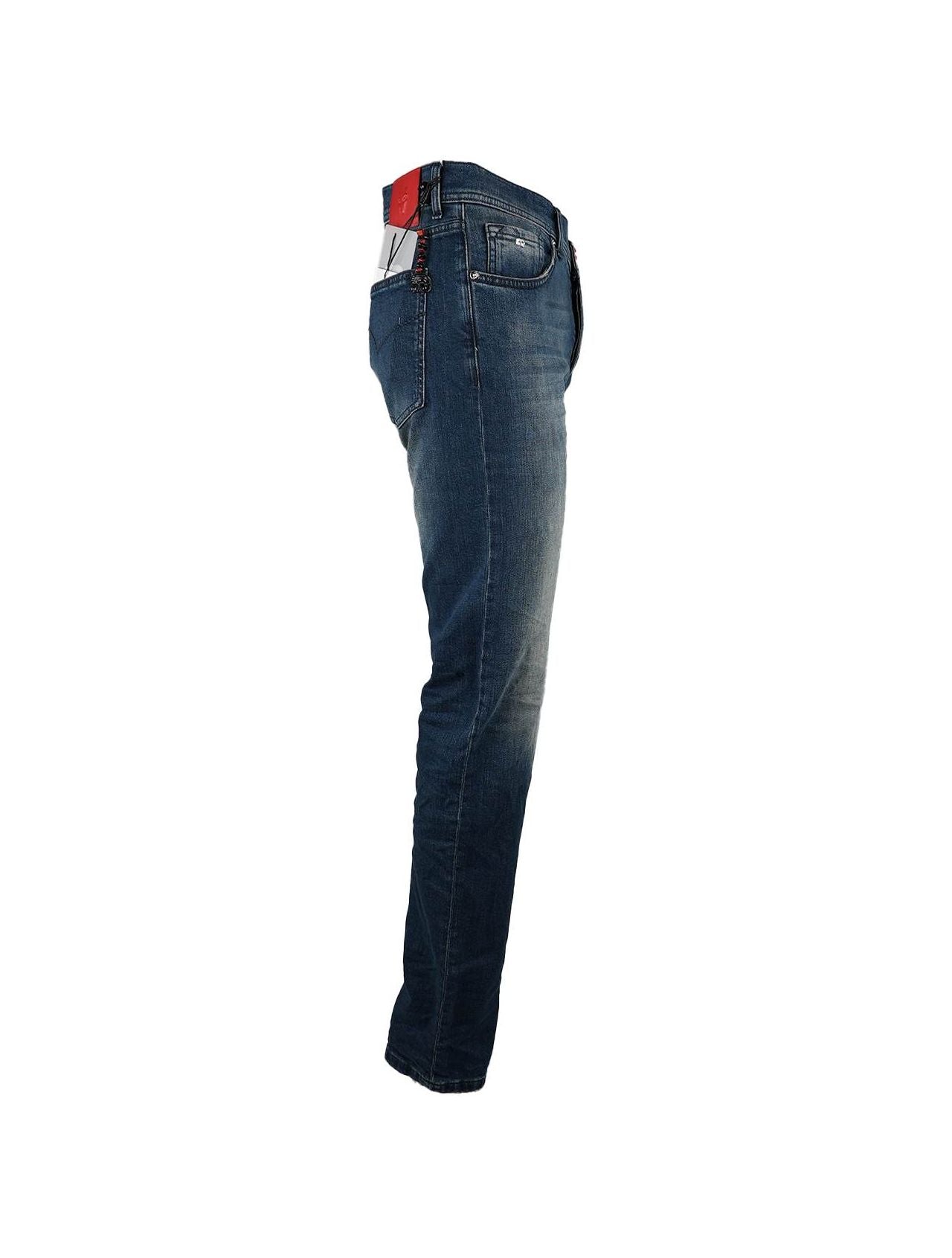 Marco Pescarolo Blue Cotton Ea Jeans