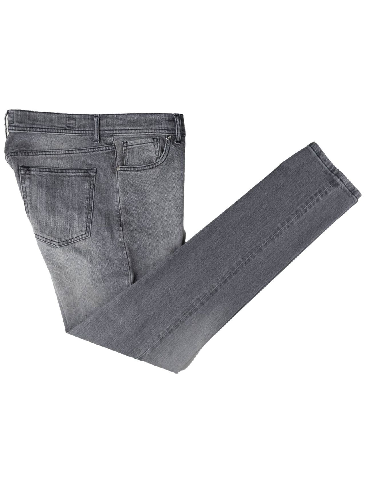 Marco Pescarolo Gray Cotton Ea Jeans