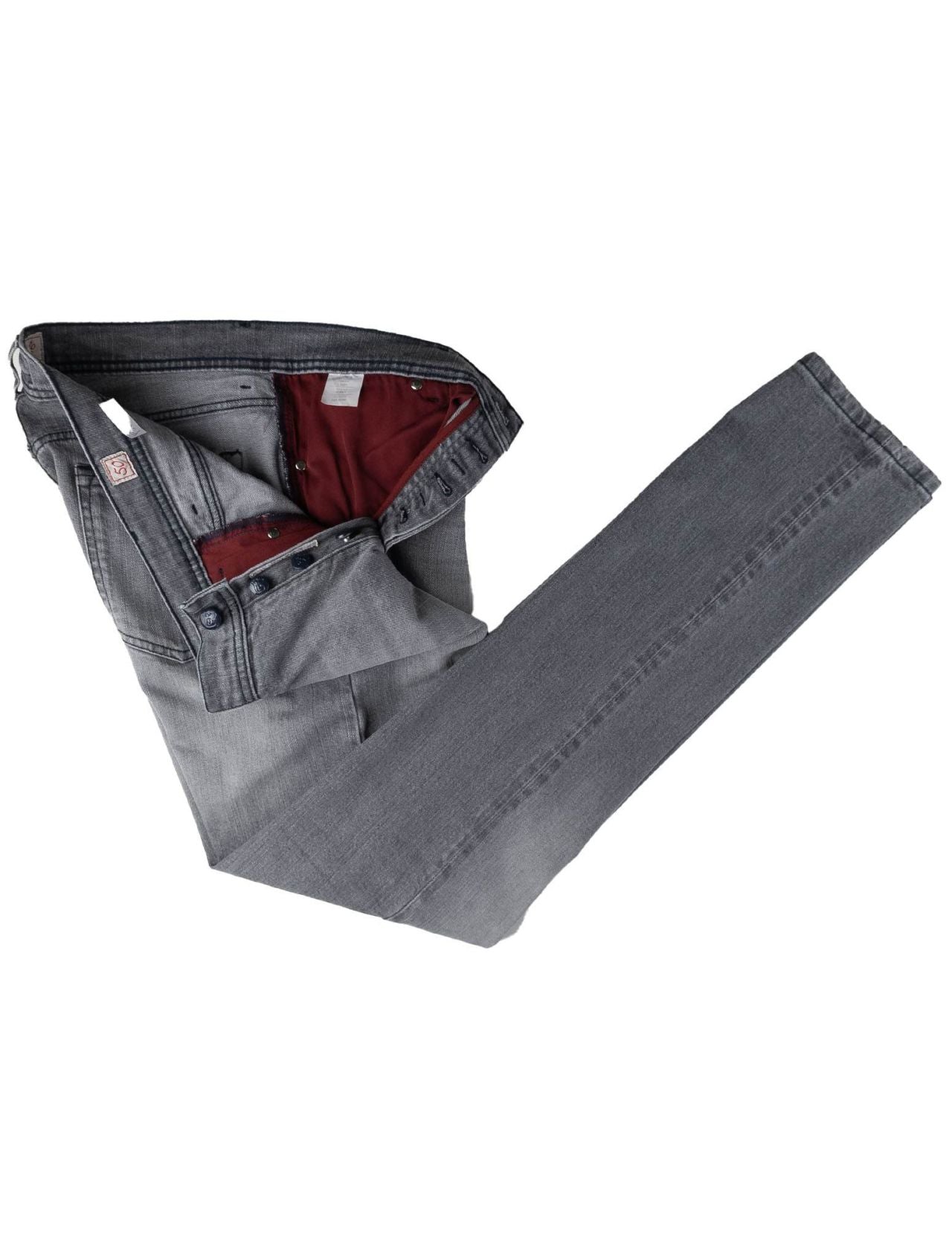 Marco Pescarolo Gray Cotton Ea Jeans