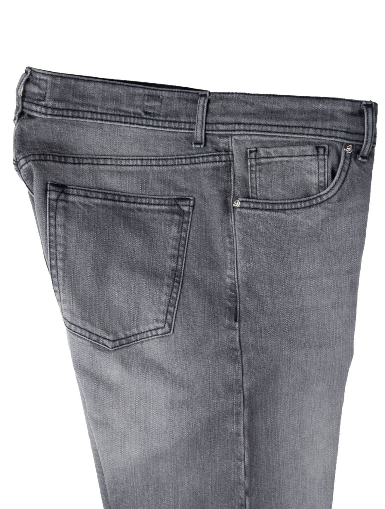 Marco Pescarolo Gray Cotton Ea Jeans