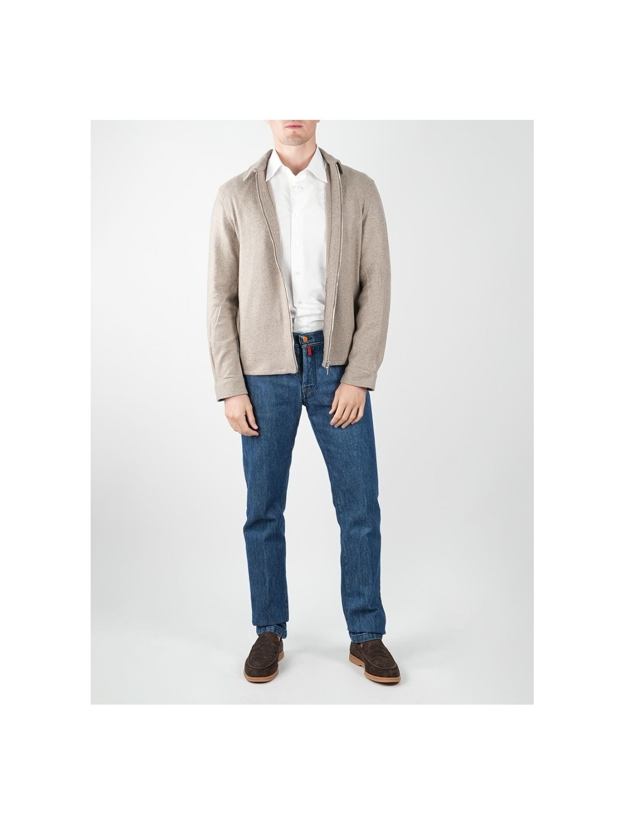 Marco Pescarolo Beige Cashmere Ea Coat