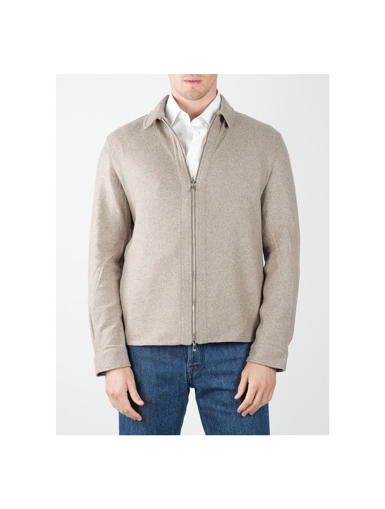Marco Pescarolo Beige Cashmere Ea Coat