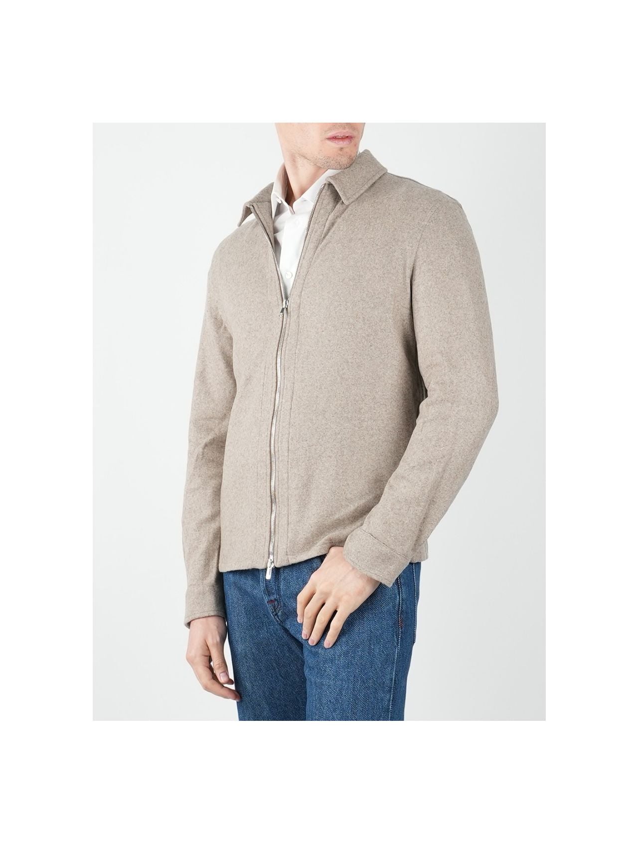 Marco Pescarolo Beige Cashmere Ea Coat