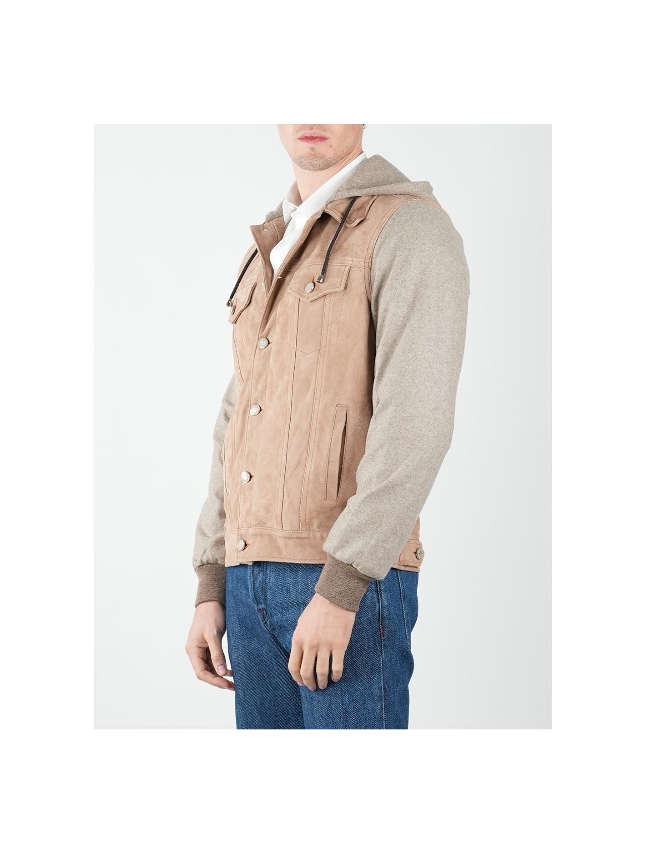 Marco Pescarolo Beige Virgin Wool Cashmere Pl Coat
