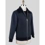 Marco Pescarolo Blue Pl Virgin Wool Sheepskin Coat