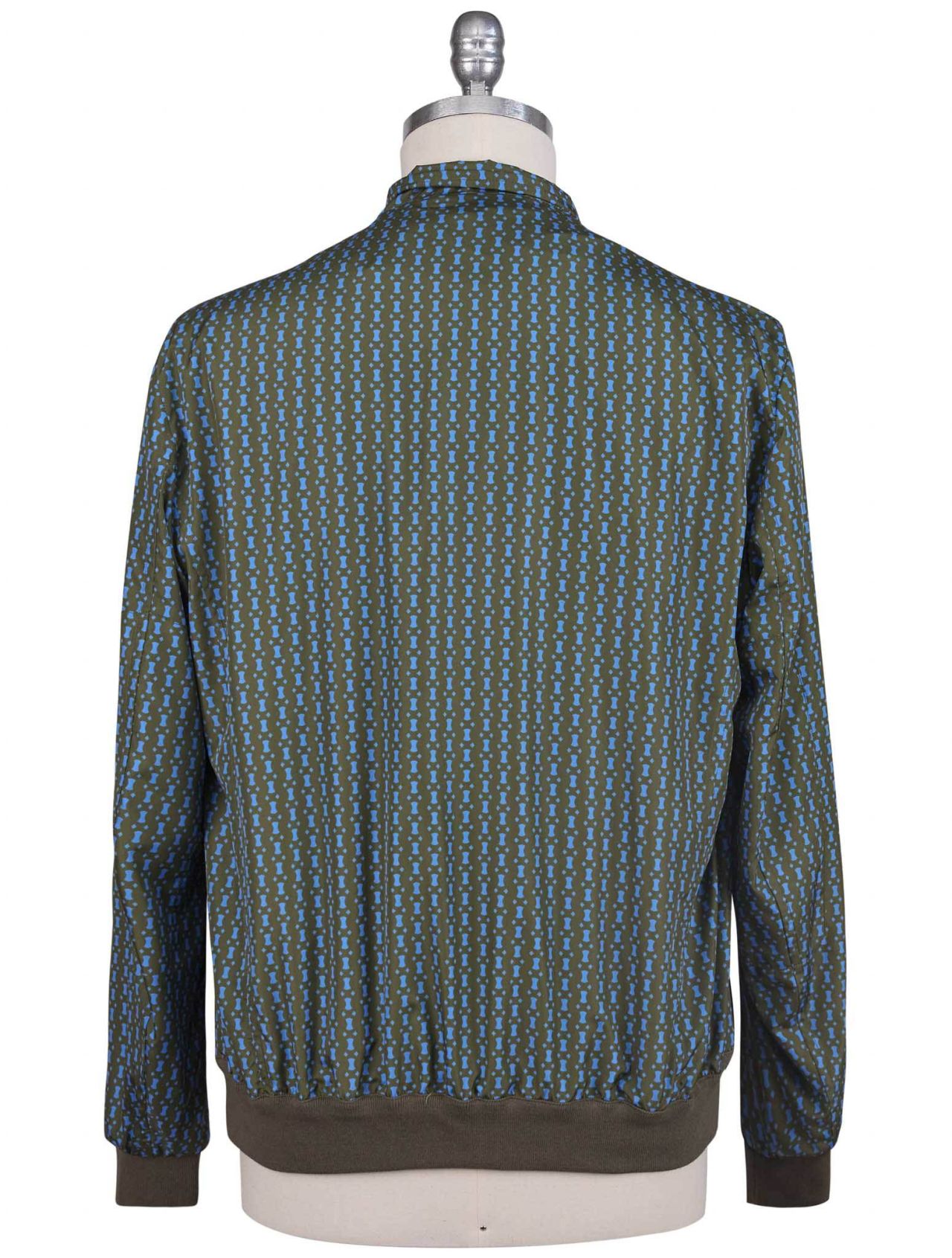 Kiton Blue Green Pl Coat