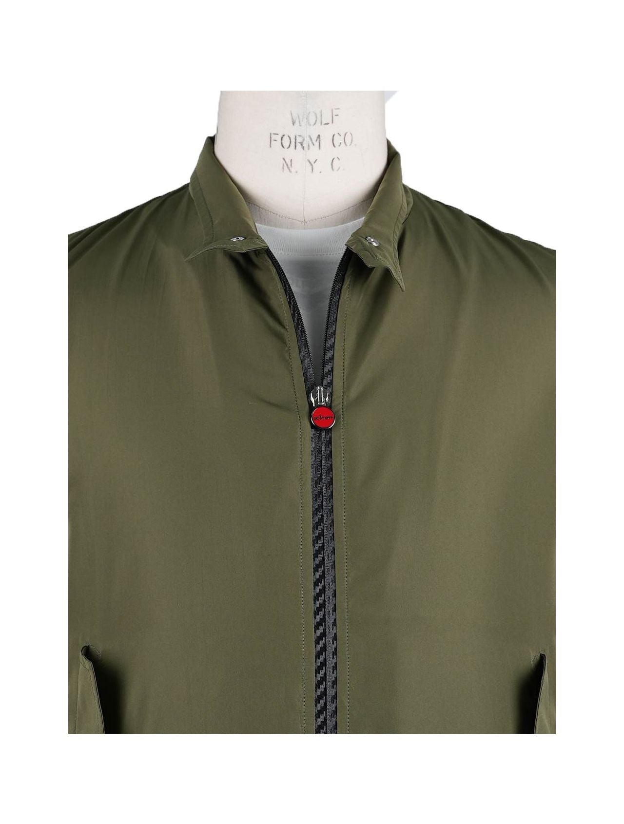 Kiton Green Pl Coat Blouson