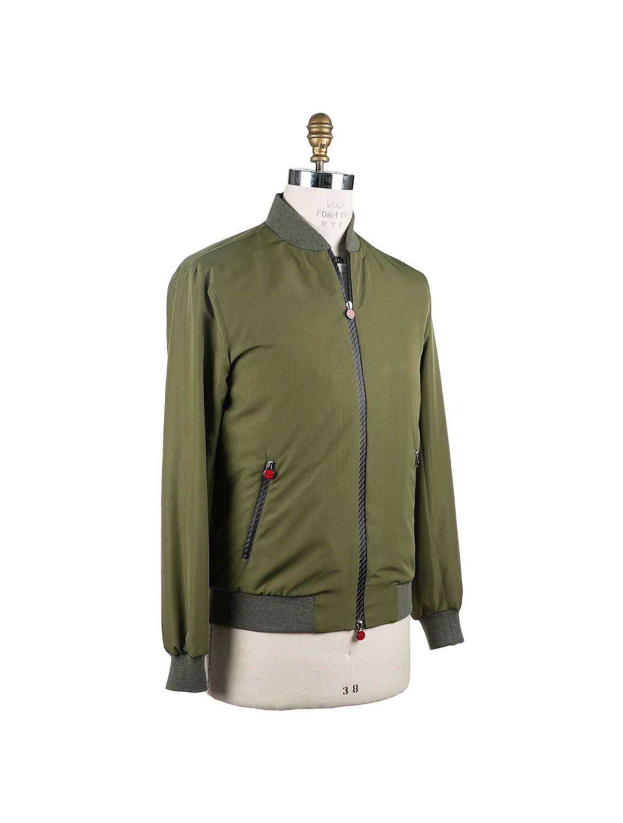 Kiton Green Pl Coat