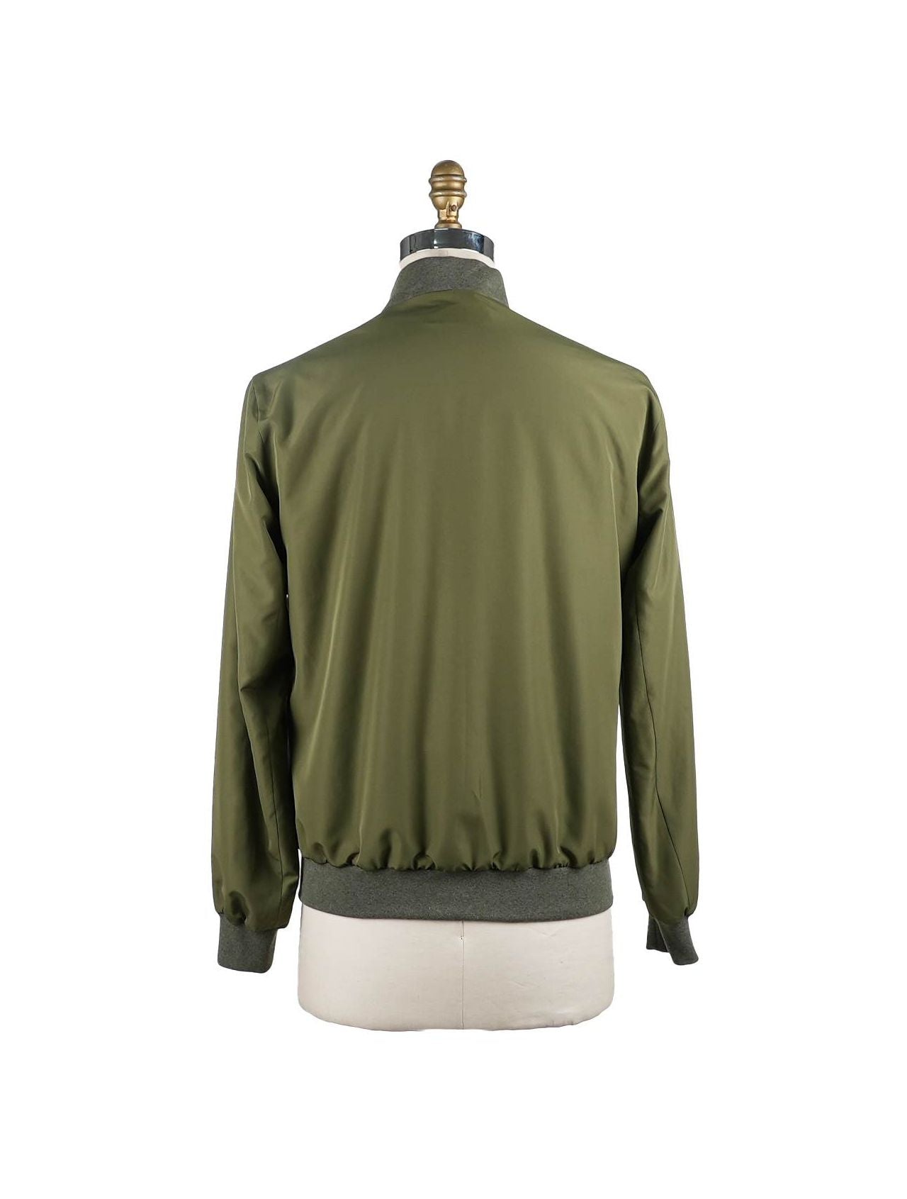 Kiton Green Pl Coat