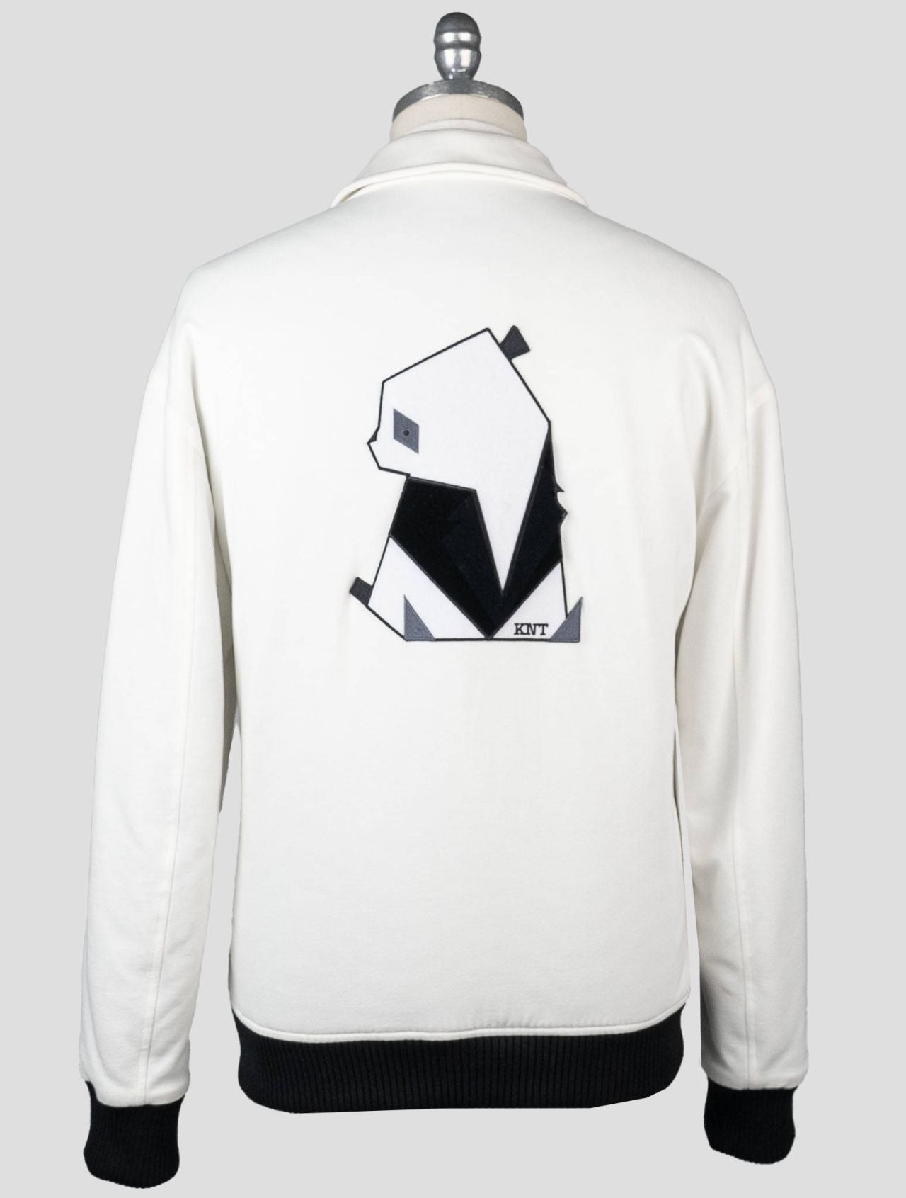 KNT Kiton Kiton Knt White Viscose PA EA Special Edition Coat