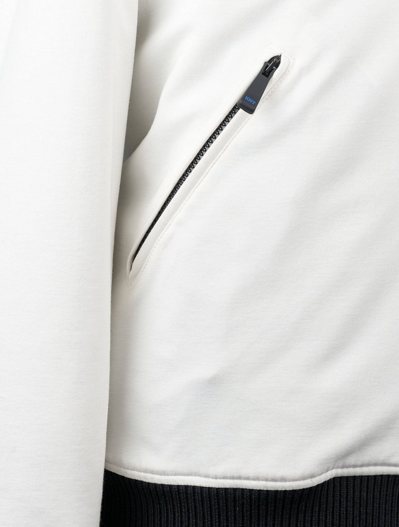KNT Kiton Kiton Knt White Viscose PA EA Special Edition Coat