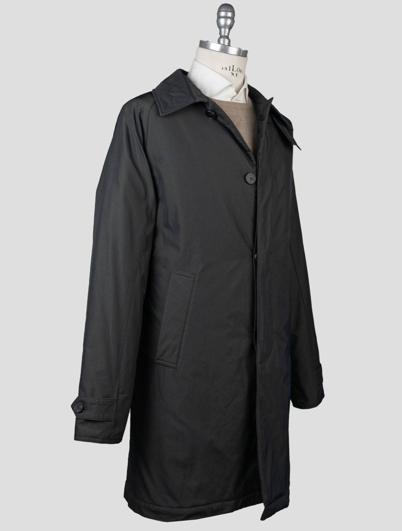 Kiton Gray Pl Coat