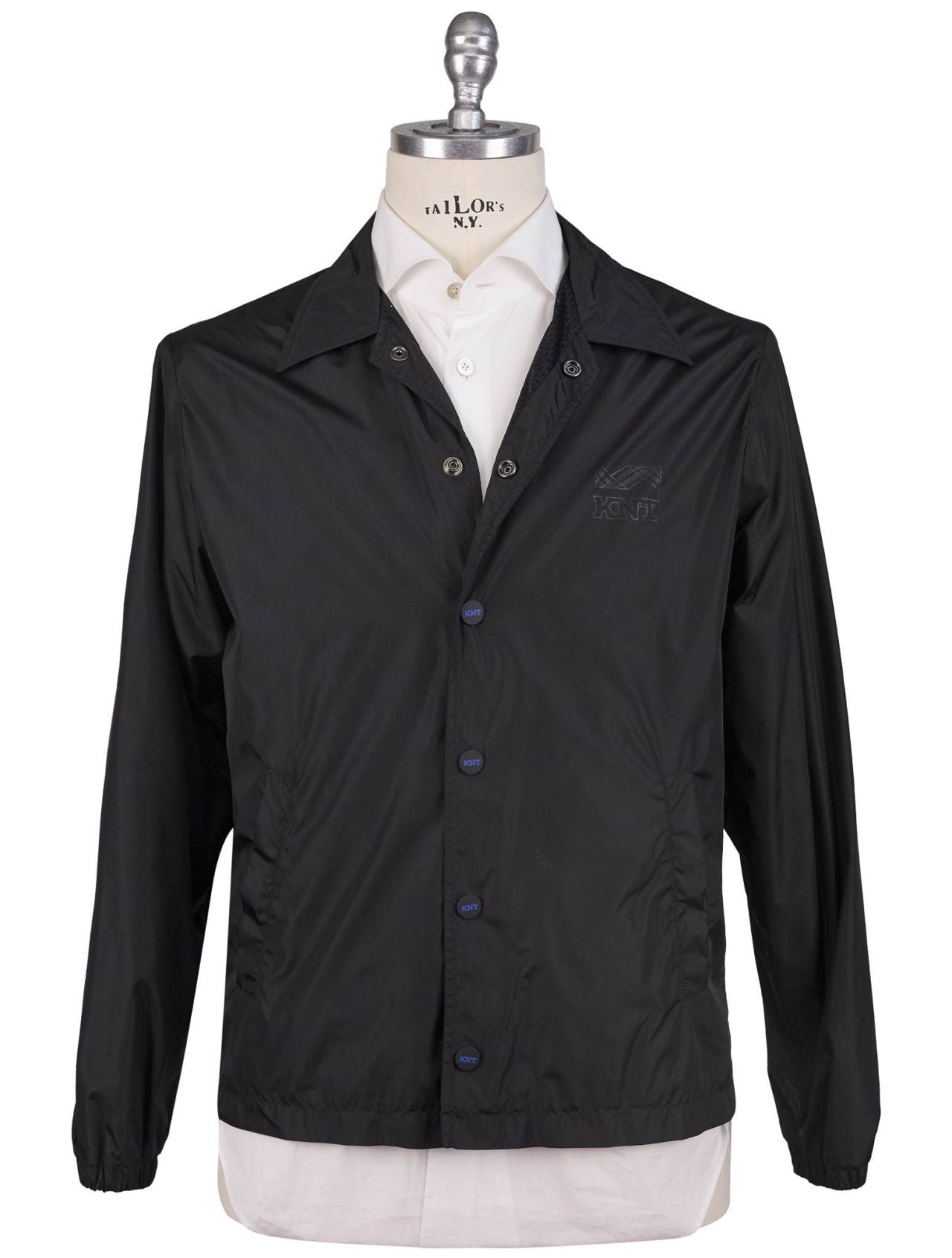 KNT Kiton Kiton Knt Black PA Coat