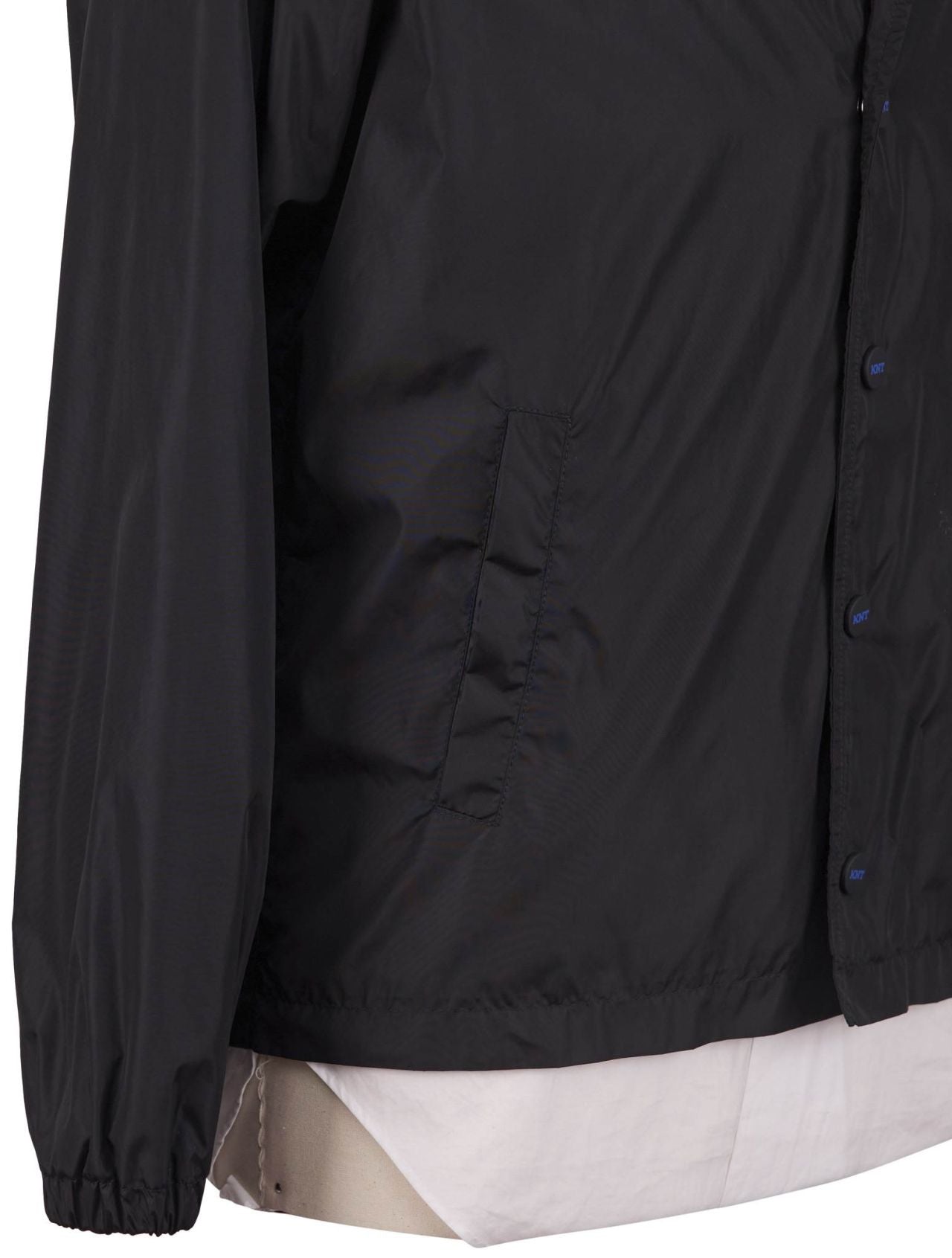 KNT Kiton Kiton Knt Black PA Coat
