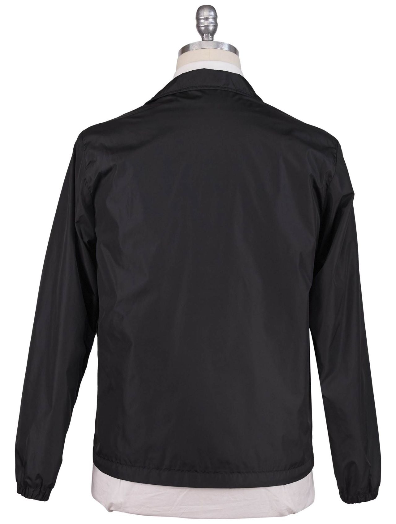 KNT Kiton Kiton Knt Black PA Coat