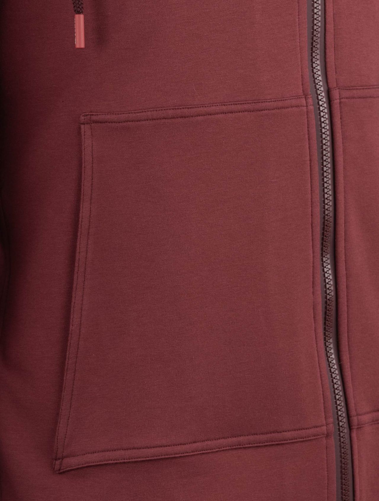 Kiton Burgundy Cotton Ea Sweatshirt Umbi