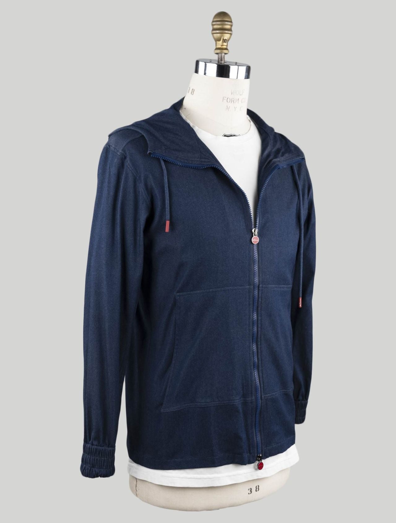 Kiton Denim Cotton Ea Sweatshirt Umbi