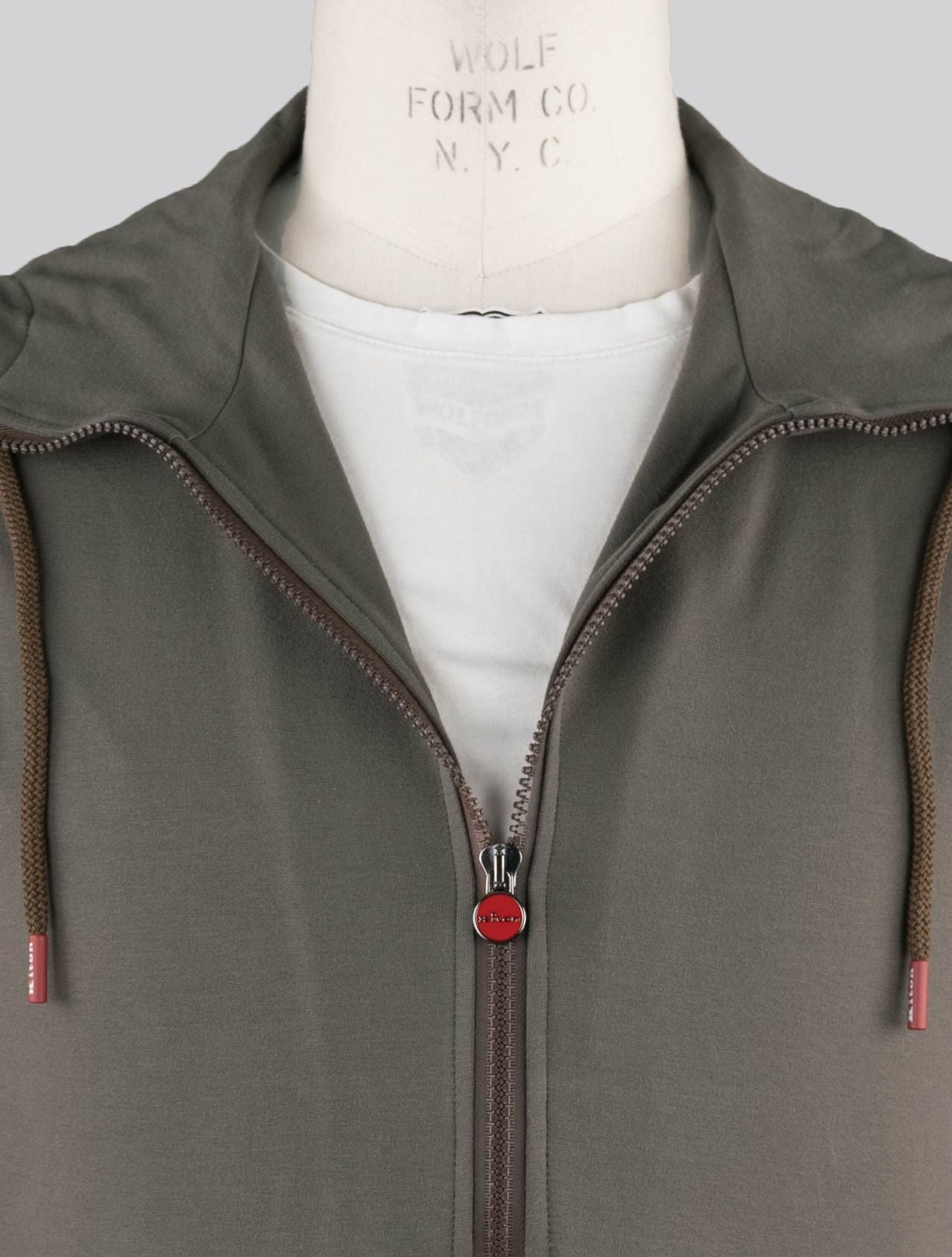 Kiton Dark Green Cotton Ea Sweatshirt Umbi