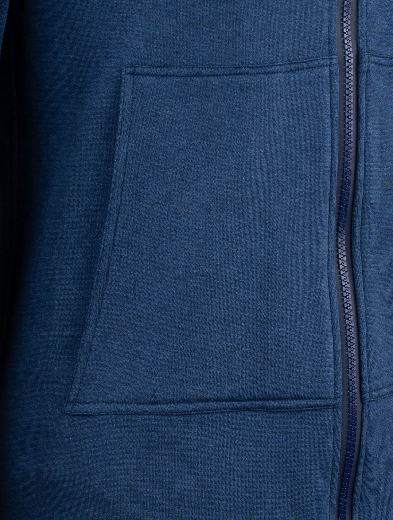 Kiton Blue Cotton Cashmere Sweatshirt Umbi