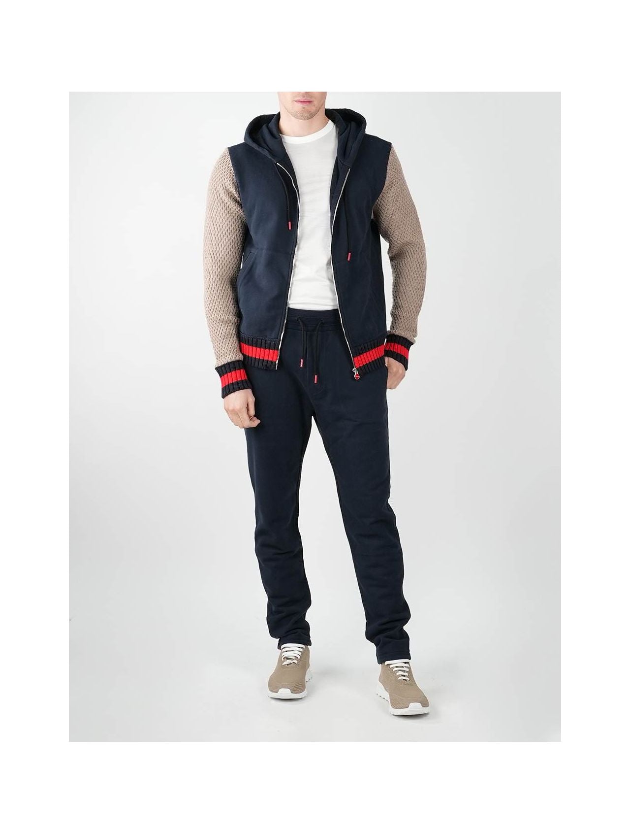 Kiton Multicolor Cotton Tracksuit