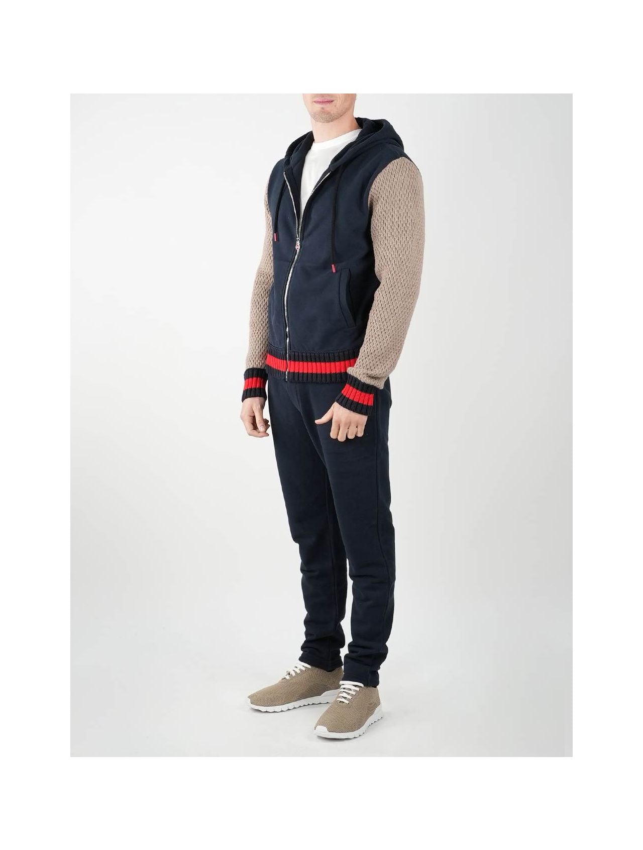 Kiton Multicolor Cotton Tracksuit