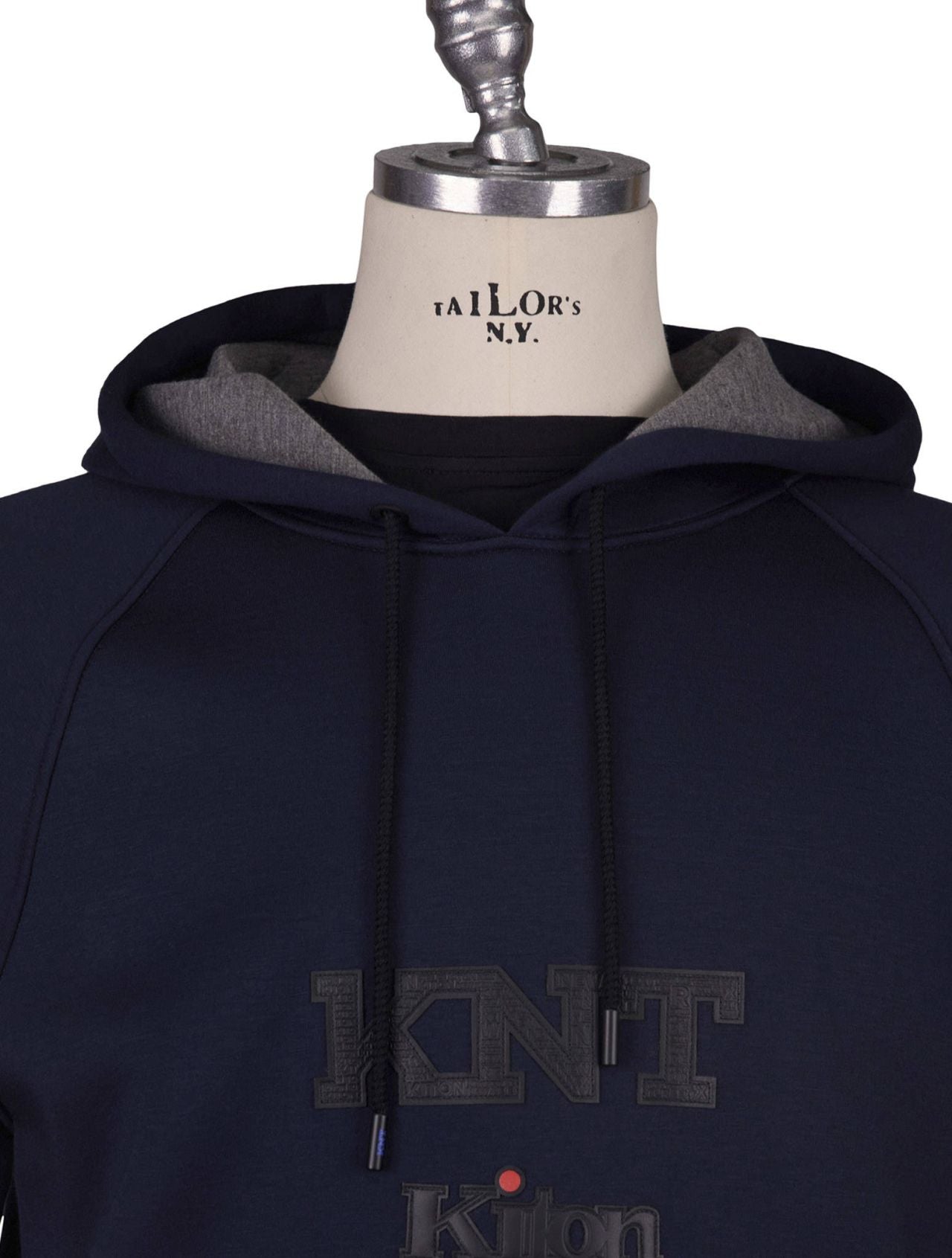 Kiton Knt Blue Viscose Ea Sweater