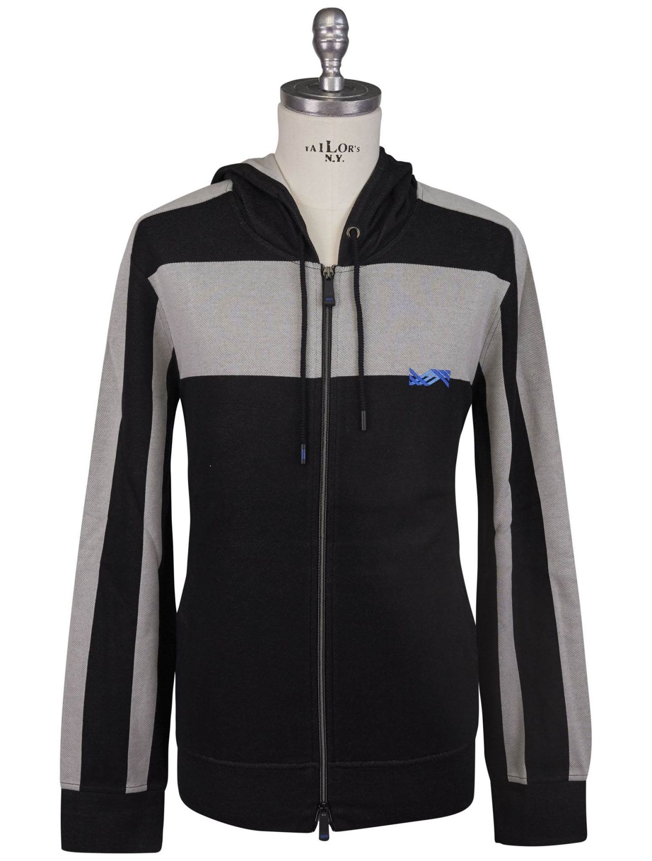 KNT Kiton Kiton Knt Dark Gray Cotton Tracksuit