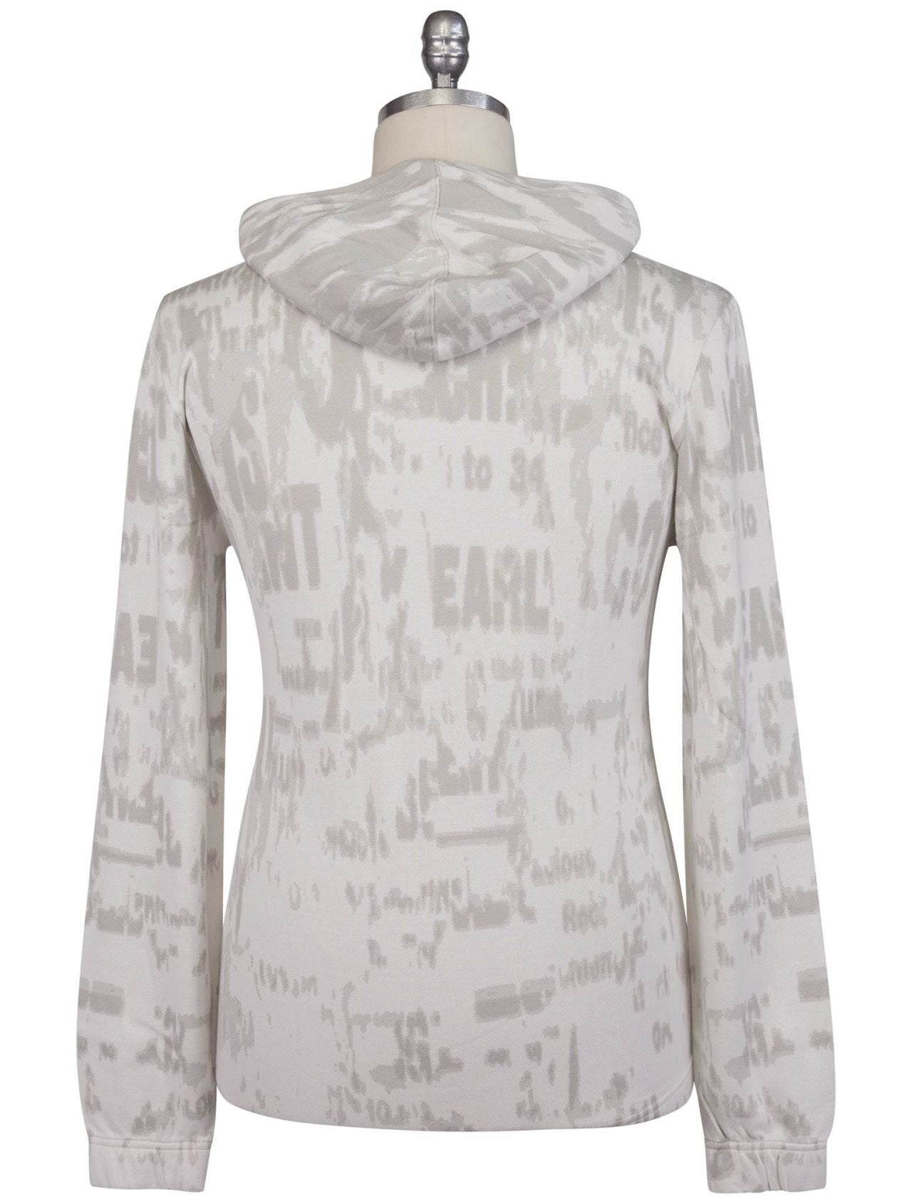 KNT Kiton Kiton Knt White Gray Cotton Tracksuit