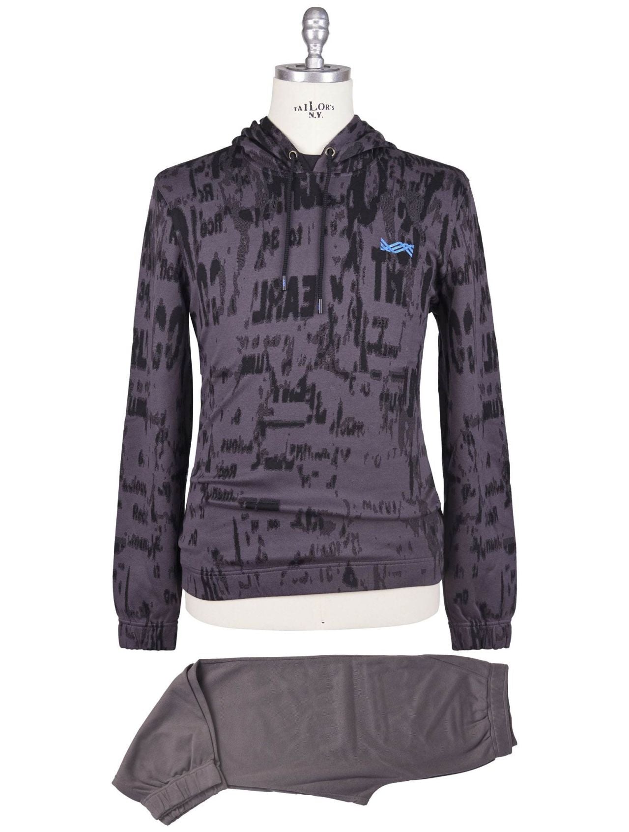 KNT Kiton Kiton Knt Gray PA EA Tracksuit