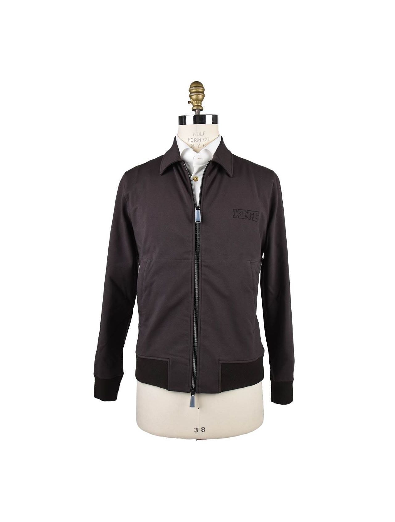 KNT Kiton Kiton KNT Brown Cotton Ea Coat