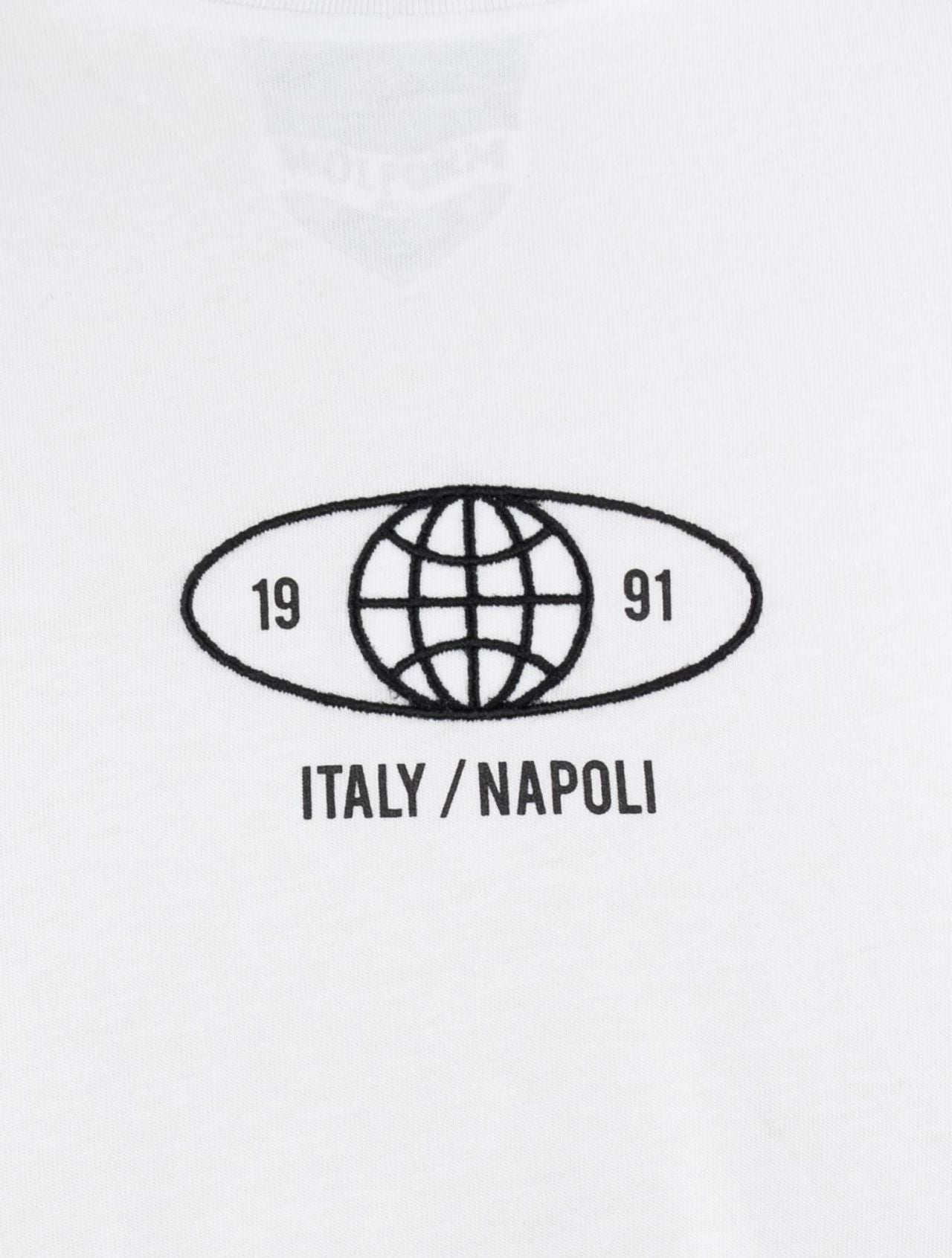 KNT Kiton White Cotton T-shirt