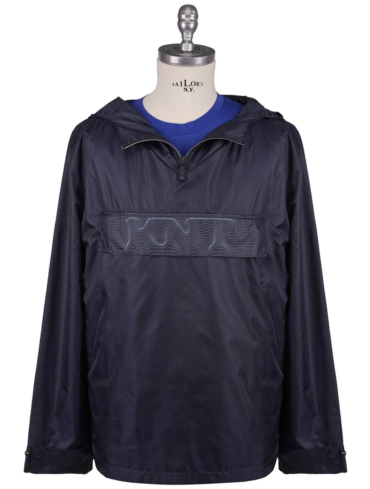 KNT Kiton Kiton Knt Blue PL Coat