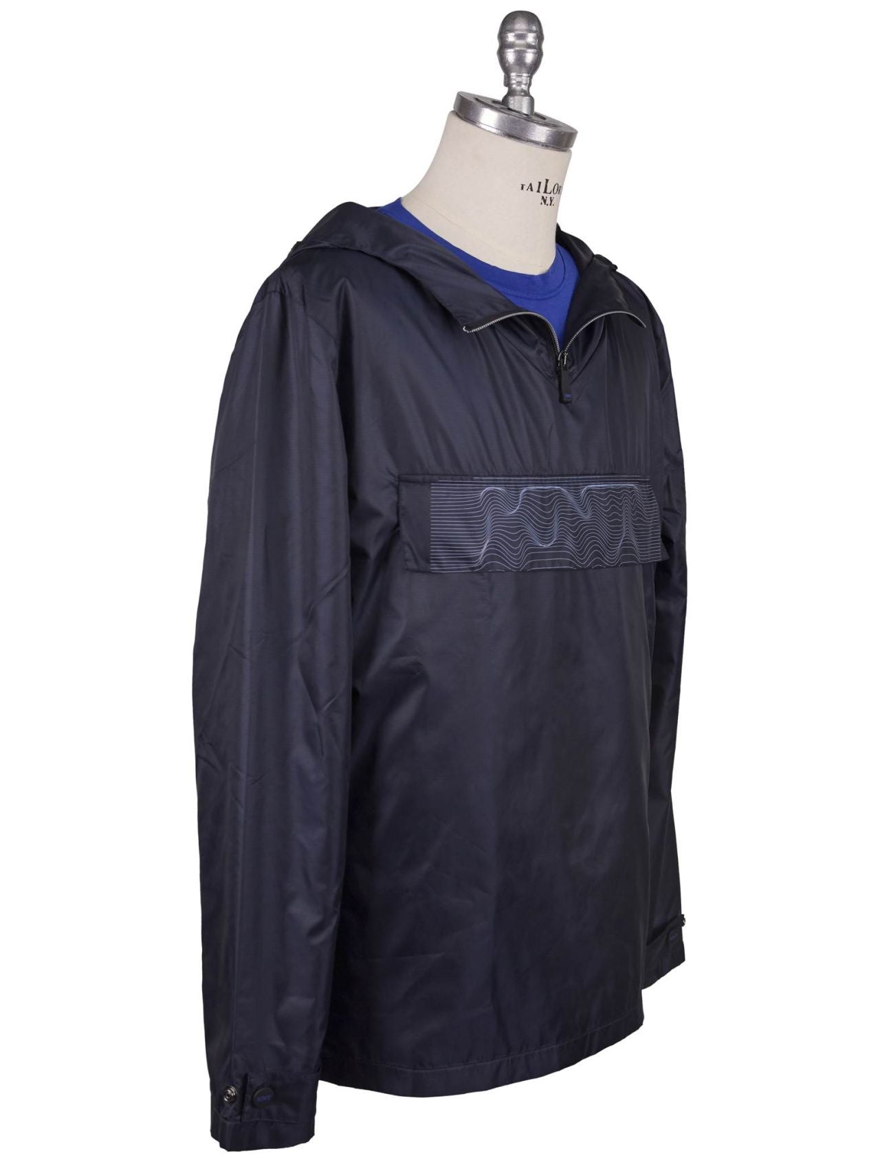 KNT Kiton Kiton Knt Blue PL Coat