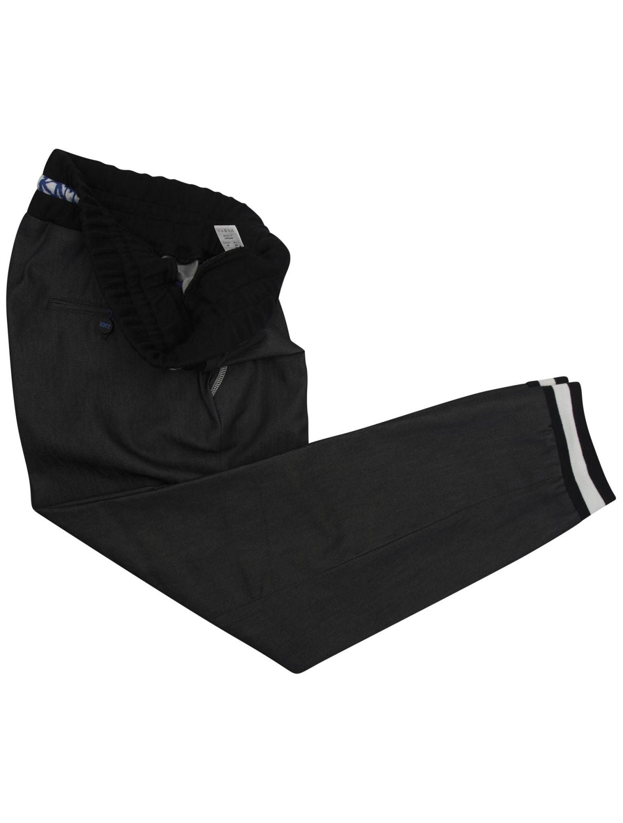 KNT Kiton Gray Cotton Pl Ea Pants