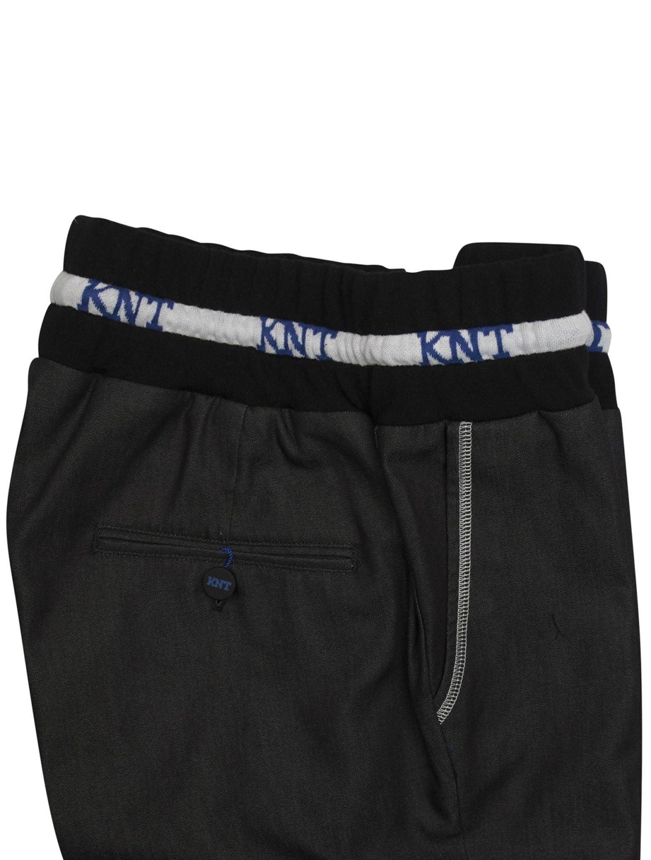 KNT Kiton Gray Cotton Pl Ea Pants