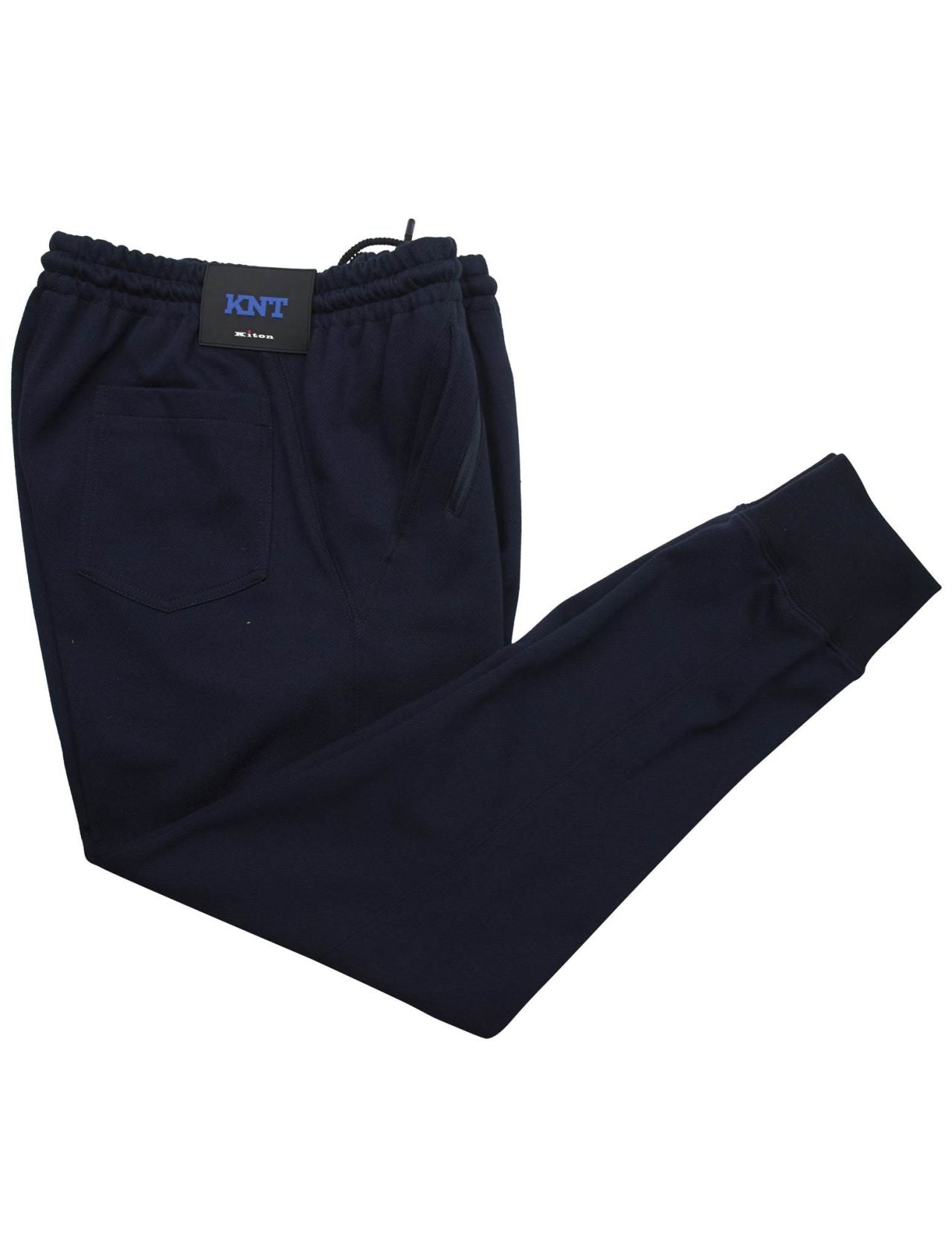 KNT Kiton Blue Cotton Pants