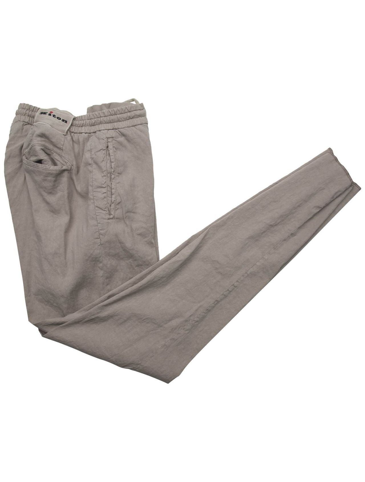 Kiton Beige Linen Cotton Ea
