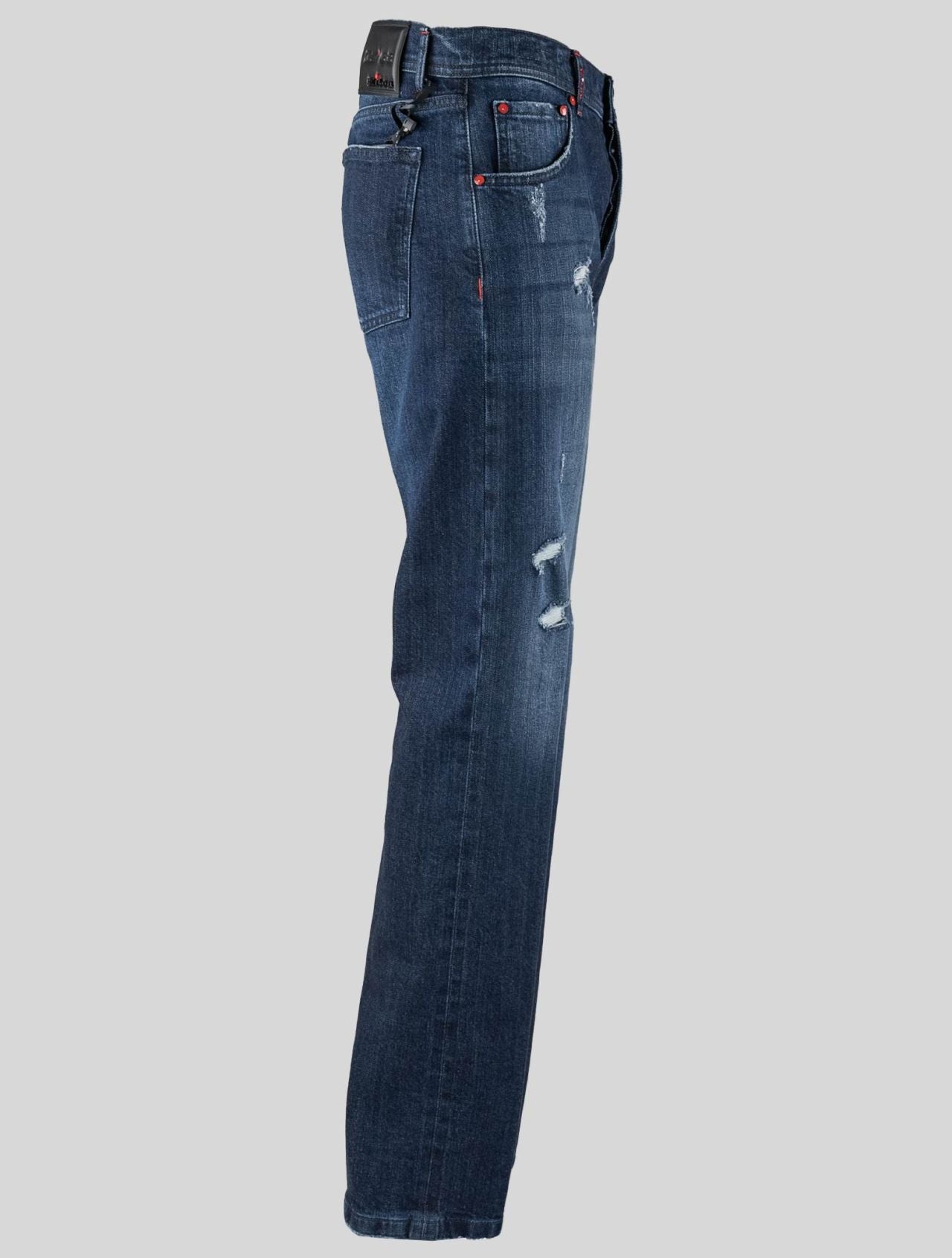 Kiton Blue Cotton Ea Jeans Limited Edition 12 of 22