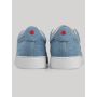 Kiton Light Blue Cotton Sneakers