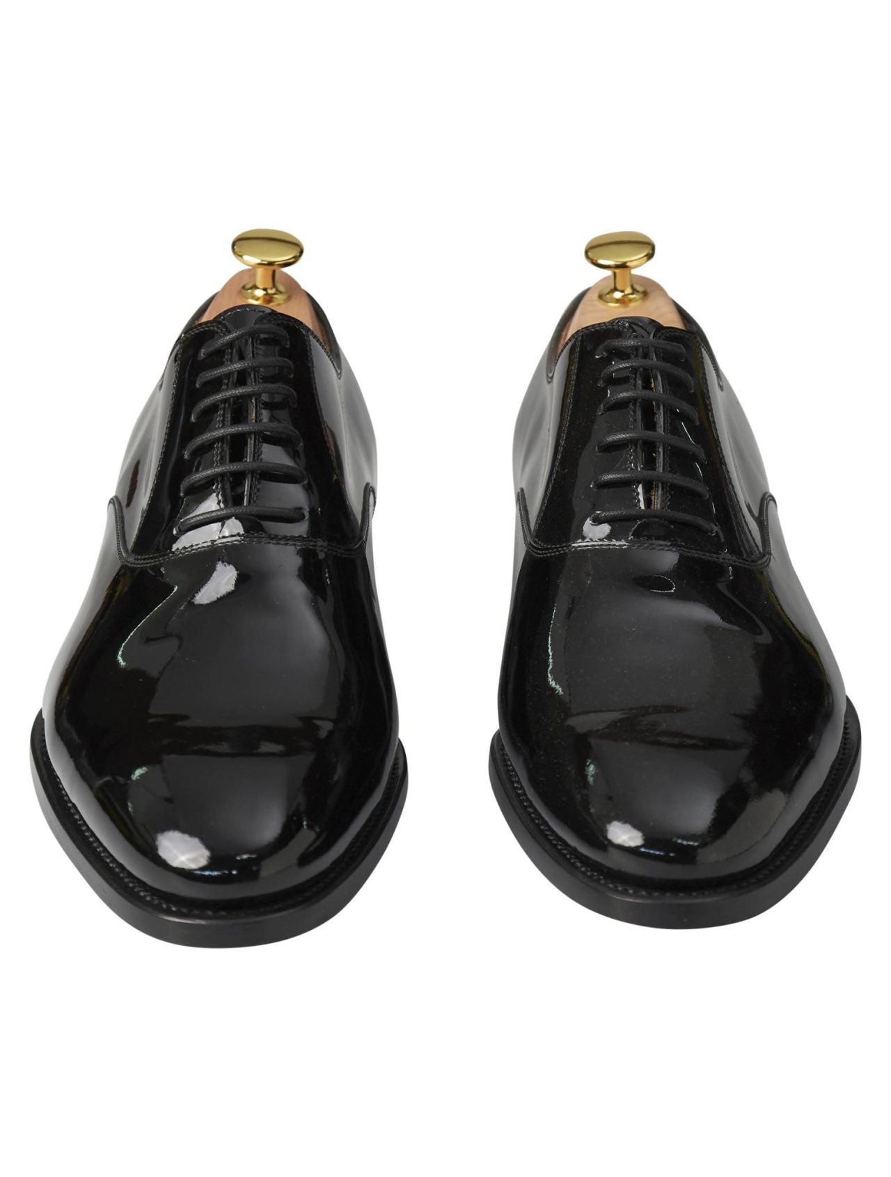 Kiton Black Leather Dress Shoes